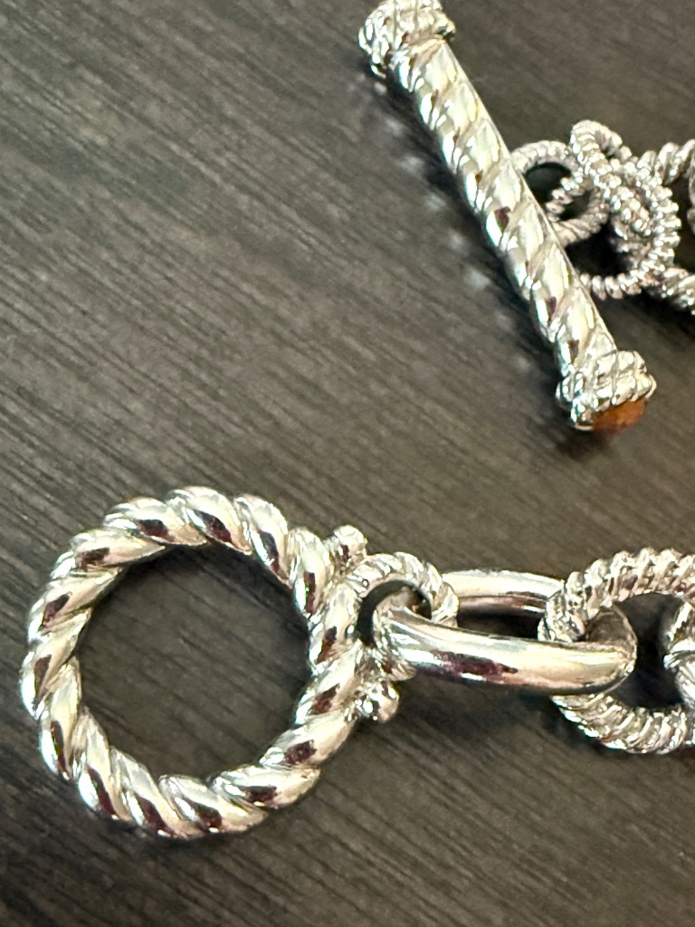 Judith Ripka Heavy Rolo Chain 20” - Picture 9 of 12